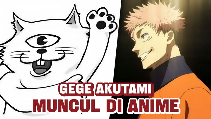 Kemunculan Gege di anime JJK