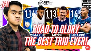 ROAD TO GLORY EP:11 | PENCAPAIAN TERTINGGI DI RIVALS BERKAT TRIO PSG! | FIFA MOBILE 21 INDONESIA