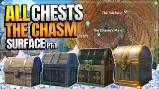 ALL Chest Locations | The Chasm: Surface - Part 1 | Achievement: 248 |【Genshin Impact】