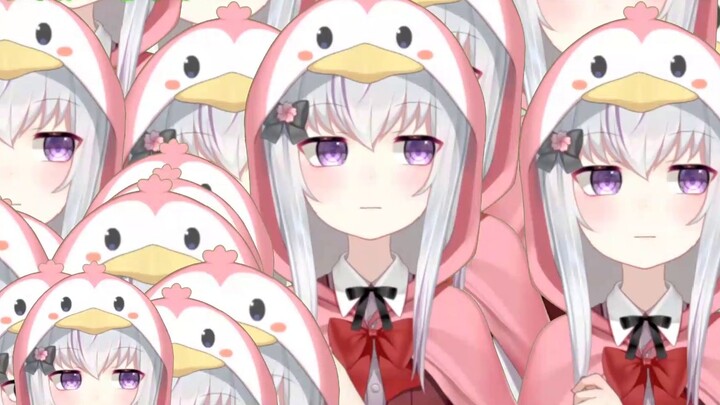 【moke】Penguins proliferate too much during live broadcast