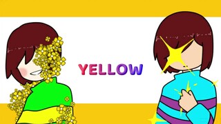 【undertale viết tay】màu vàng