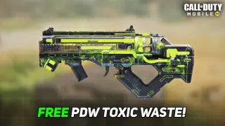 *Free* PDW 57 Toxic Waste is finally here (Gameplay+Gunsmith)