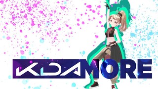 英雄联盟【K/DA-More】 实时渲染单人翻跳【动作配布】