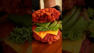 Cheetos hamburger 🍔🌶️🥵