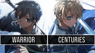 [Switching Vocals] - Warrior x Centuries | Imagine Dragons & Fall Out Boy (Rick Mashups) Nightcore