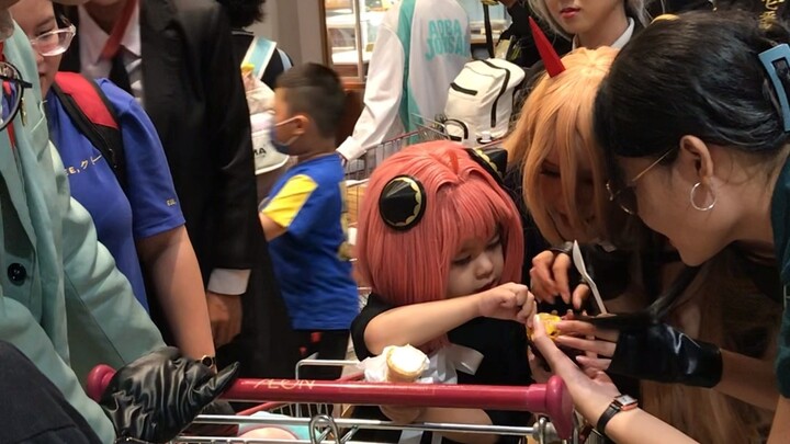 Festival tại aeon Tân Phú, gia đình spy x family siu kute