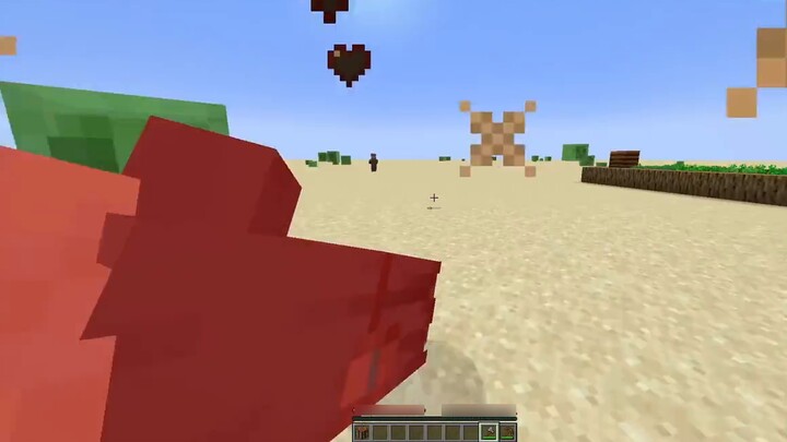Super flat survival, but with only one layer of sand! ! ! !