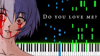 A Cruel Angel's Thesis (Dark Version) - Neon Genesis Evangelion OP [Piano Tutorial]