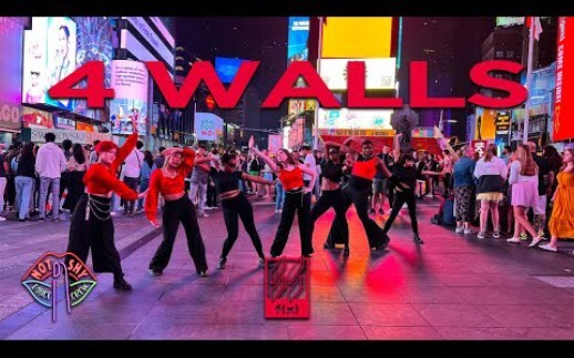 The original concept girl group has now become mainstream f(x)-4 WALLS New York street dance road sh