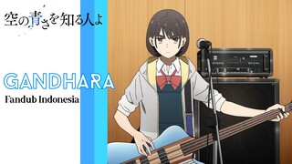 NYANYI LAGU GANDHARA - Her Blue Sky Fandub Indonesia