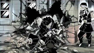 Demon Slayer, the decisive battle in Infinite City, Wu Kai was surprised to find that his arm was cu