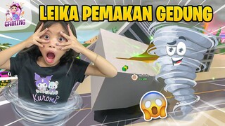 LEIKA JADI TORNADO PEMAKAN RUMAH & GEDUNG 😱😨BE A TORNADO [ROBLOX INDONESIA]