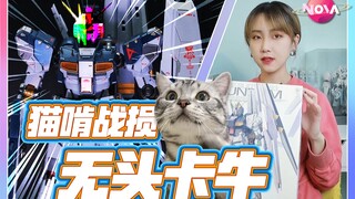 不吃猫粮吃高达？这个卡牛我是哭着做完的！【全金属珠光喷涂】