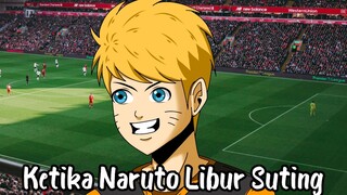 Naruto Dari Universe Lain Sedang Liburan Sambil Nonton Bola
