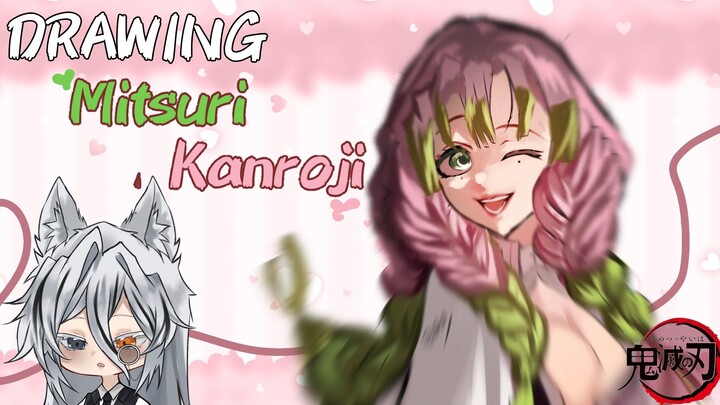 DRAWING MITSURI KANROJI | SPEEDPAINT~ [ Versi agak artblock ges )