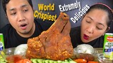 Extremely Delicious & Super Crispy Ulo ng Baboy /Crispy Fried Pig's Head / Bioco Food Trip