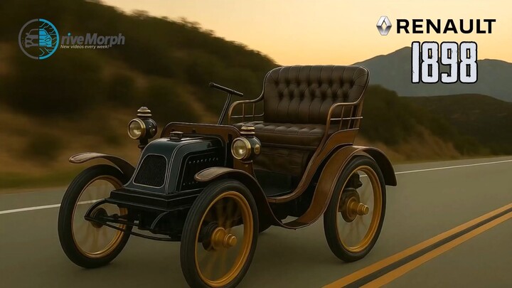 Renault Car Transformation | 1898–2040 Evolution in 4 Minutes