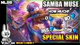 PHARSA - SAMBA MUSE CARNIVAL SKIN DRAW - HOW MUCH DID WE SPEND?? - MLBB WHAT’S NEW? VOL. 94