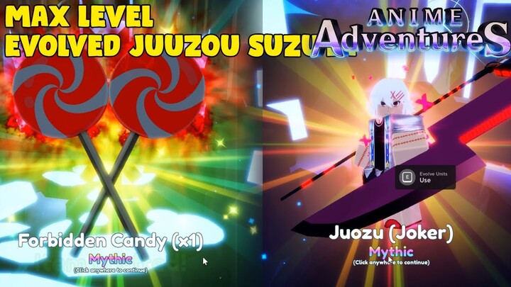 MAX LVL EVOLVED JUUZOU SUZUYA SHOWCASE IN ANIME