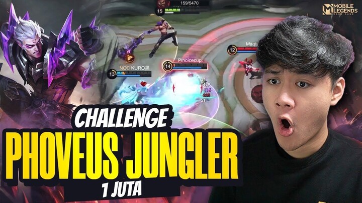 Di Challenge 1 Juta Rupiah Pake Phoveus Jungler Ternyata OP Banget! - Mobile Leg