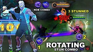 MOSCOV ROTATING COMBO STUN | Easiest Way to Stun the Enemies | MLBB