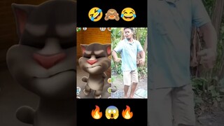 Talking Tom Real life Wonderful Coffin dance 😂😱🤣 #shorts