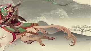 gáy "Wolfhound" chạy ảnh động, file ảnh động, cắt ảnh chia sẻ