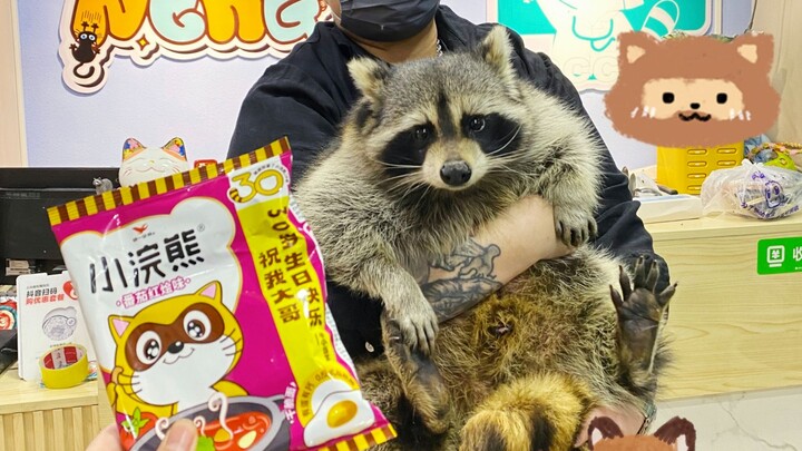 Auntie can make food for dogs and raccoons—why not try something else next time?