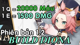 Hướng dẫn BUILD DIONA SIÊU DMG vs HỒI MÁU / GENSHIN IMPACT