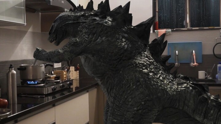 Kehidupan sehari-hari Godzilla!