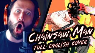 Chainsaw Man OP - KICK BACK (Full English OP Cover by Jonathan Young & @branmci )