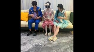 斗罗家族每个人都有宝宝了？原来都是假怀孕啊！ #角色扮演 #斗罗大陆 #唐舞桐与唐老六 #小舞 #唐舞桐 #唐三