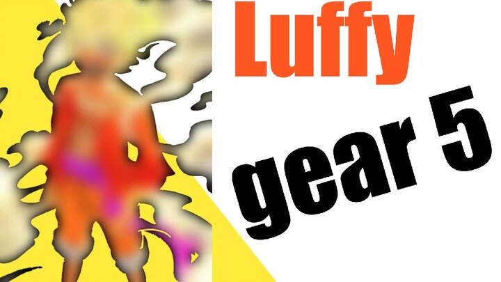 Drawing Luffy gear 5