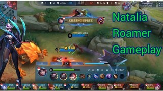 Natalia Roam bantai musuh!!! | MLBB Mobile Legend