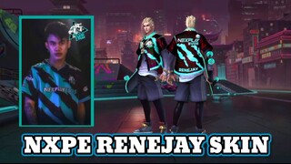 NXPE RENEJAY SKIN In MOBILE LEGENDS 😱