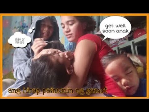 nahirapan ako painumin ng gamot / bayanihan sa pag gawa ng pansamantalang banyo./simply gina vlog#06
