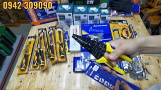 Cuối tuần lên nhiều hàng Máy móc công cụ cầm tay các loại