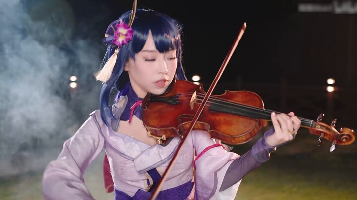 When General Raiden plays the violin... a bow of milk fragrance? [Genshin Impact / Pure Land Cutting