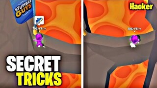 🔥Top 3 Secret Tricks in Lava Rush | Stumble Guys