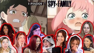 GIRL'S REACTION IN "SPY X FAMILY EPISODE 7" DAMIAN FALL IN LOVE WITH ANYA!