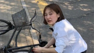 没吃饱，蹬自行车回家又饿了