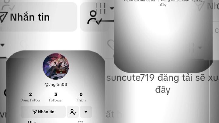 mất acc tik tok những kỉ niệm đẹp