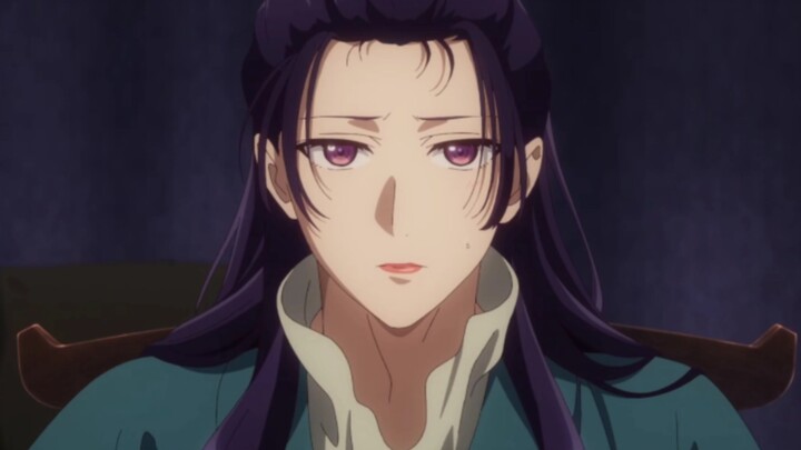 Seeing that Renshi's women's clothing is more beautiful than her own, Maomao can't help herself