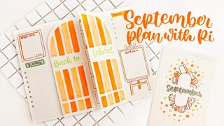 Bullet Journal Tháng 9 // September Plan With Me // Happy Hidari