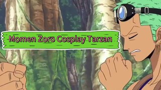 Momen Ngakak Zoro Jadi Tarzan🤣