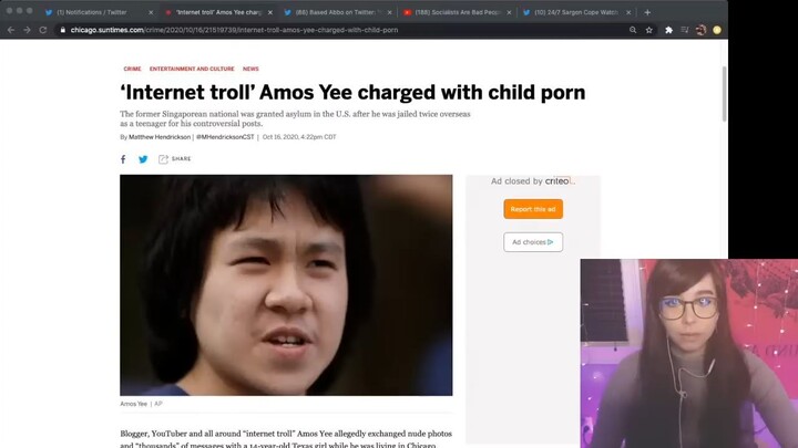 Shoe0nHead Youtube livestream vod (2020-10-19)