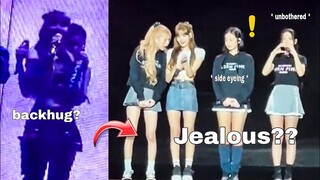 Jennie back hugging Lisa and Lisa ignoring Jennie in Mexico day 2? 😳