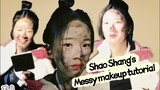 Cheng Shao Shang’s messy look makeup tutorial by Zhao Lusi
