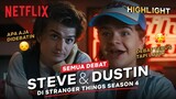 Bromance Steve Harrington & Dustin Henderson, GUMUSSSHH | Stranger Things | Clip