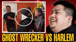 GAMER NA SI GHOST WRECKER MARUNONG PALANG MAKIPAG RAP BATTLE | KINALABAN SI HARLEM | FLIPTOP